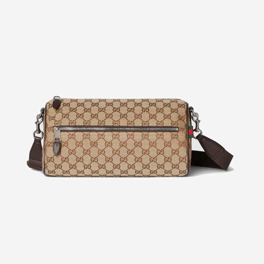 Sac cylindrique en toile GG petit format — Gucci