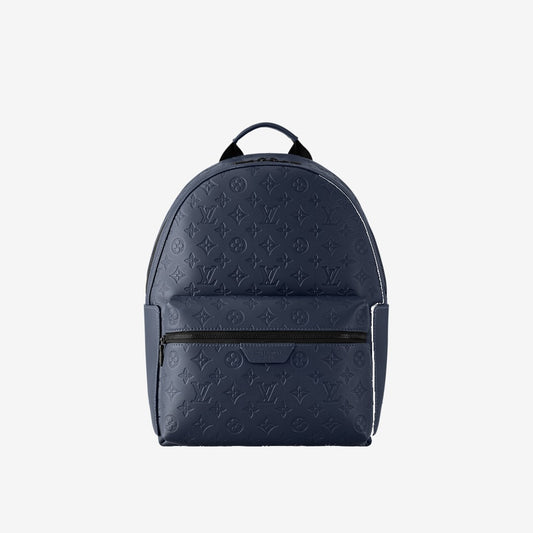 Sac à dos Discovery PM Monogram Shadow Bleu — Louis Vuitton