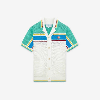Crochet Tennis Shirt — Casablanca