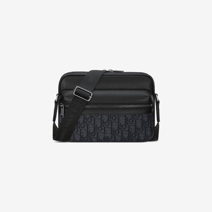Sac Messenger zippé Rider 2.0 Noir — Dior