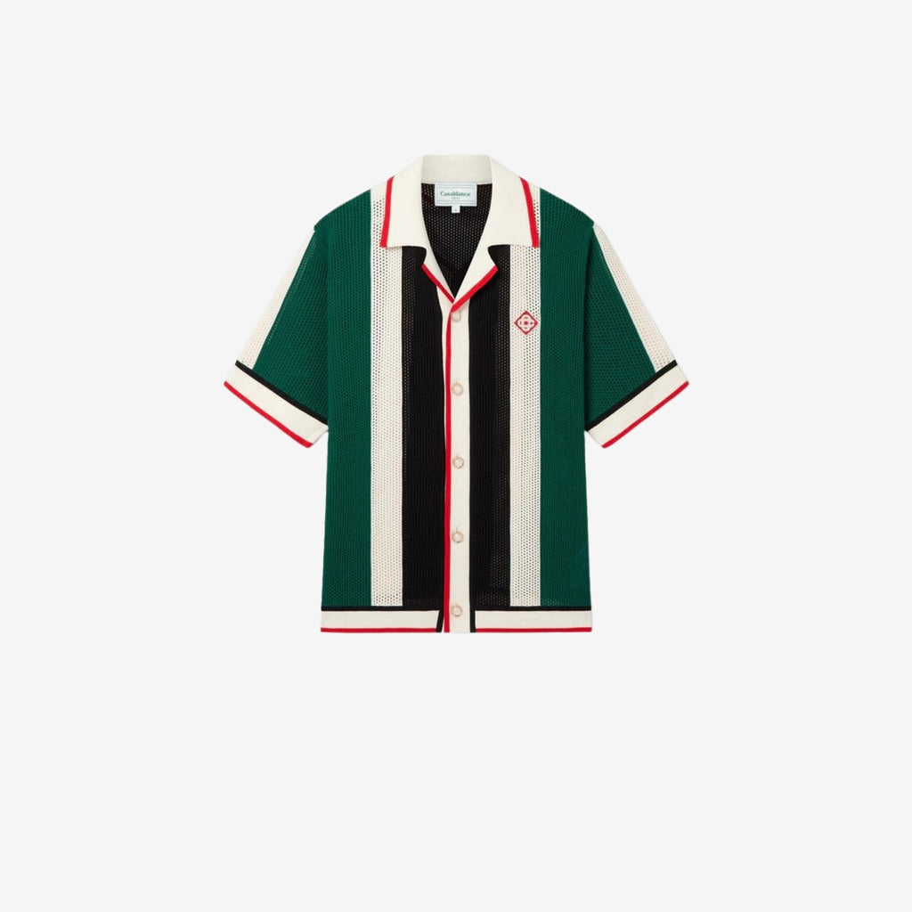 CHEMISE RAYÉE VERT BLANC — Casablanca