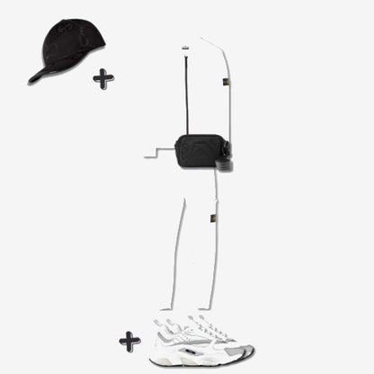 Outfit Stone I. Blanc + Casquette Offerte — Stone Island