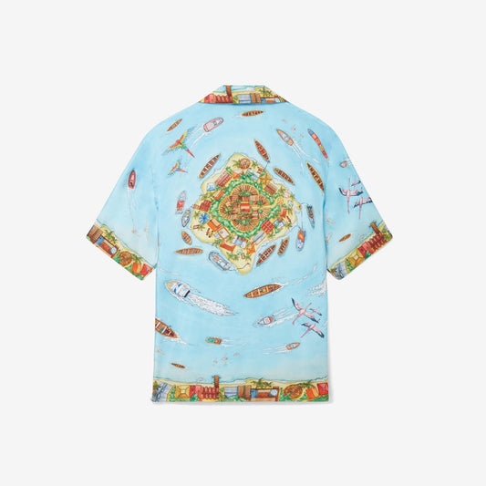 Maison Sur Piloti Silk Shirt — Casablanca