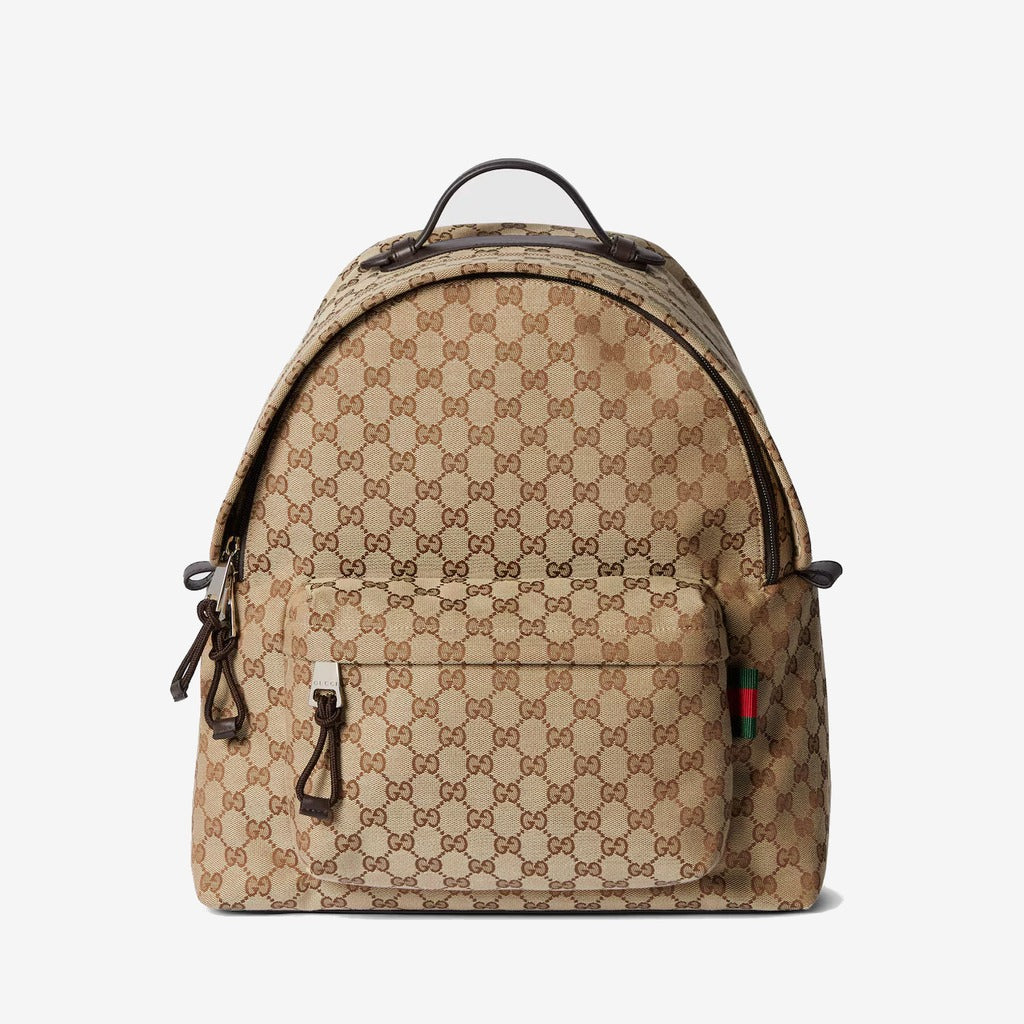 Sac à dos en toile GG moyen format — Gucci
