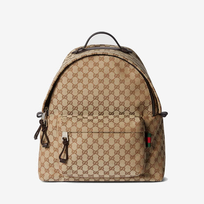 Sac à dos en toile GG moyen format — Gucci