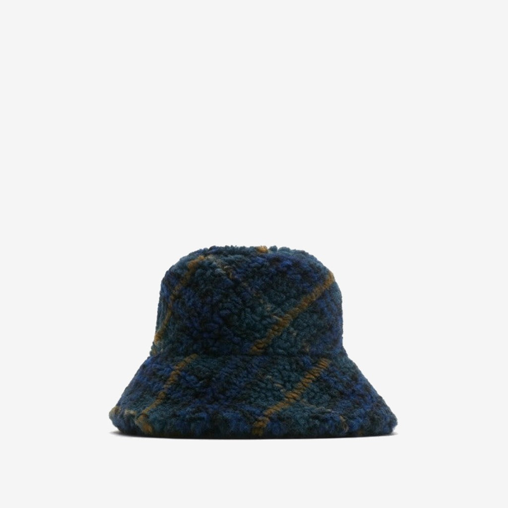 Bob en molleton Check Argil midnight — Burberry
