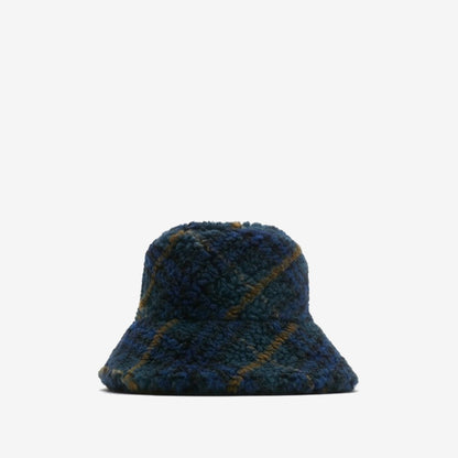 Bob en molleton Check Argil midnight — Burberry