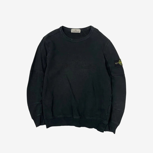 Stone Island pull - Noir (8)