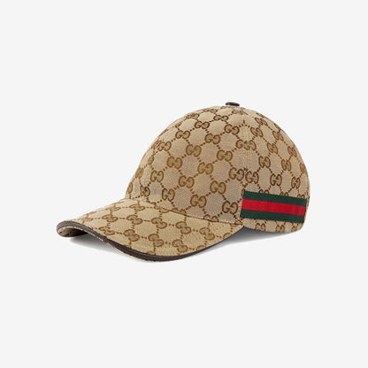 CASQUETTE DE BASE-BALL EN TOILE GG D'ORIGINE - CASQUETTES — Gucci