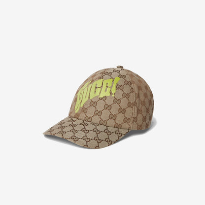 Casquette de baseball en toile GG avec imprimé — Gucci