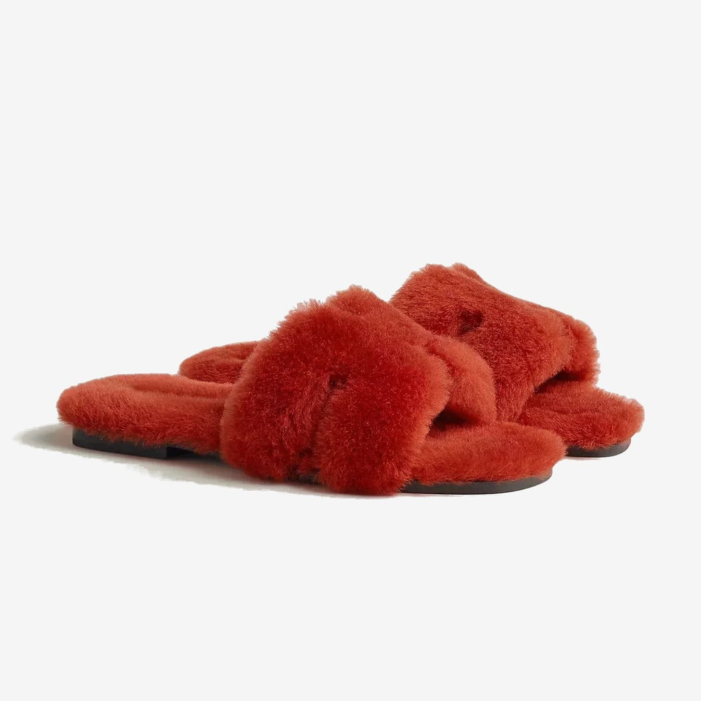 Sandales Oran - Rouge Turin