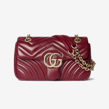 Sac à épaule GG Marmont petit format — Gucci