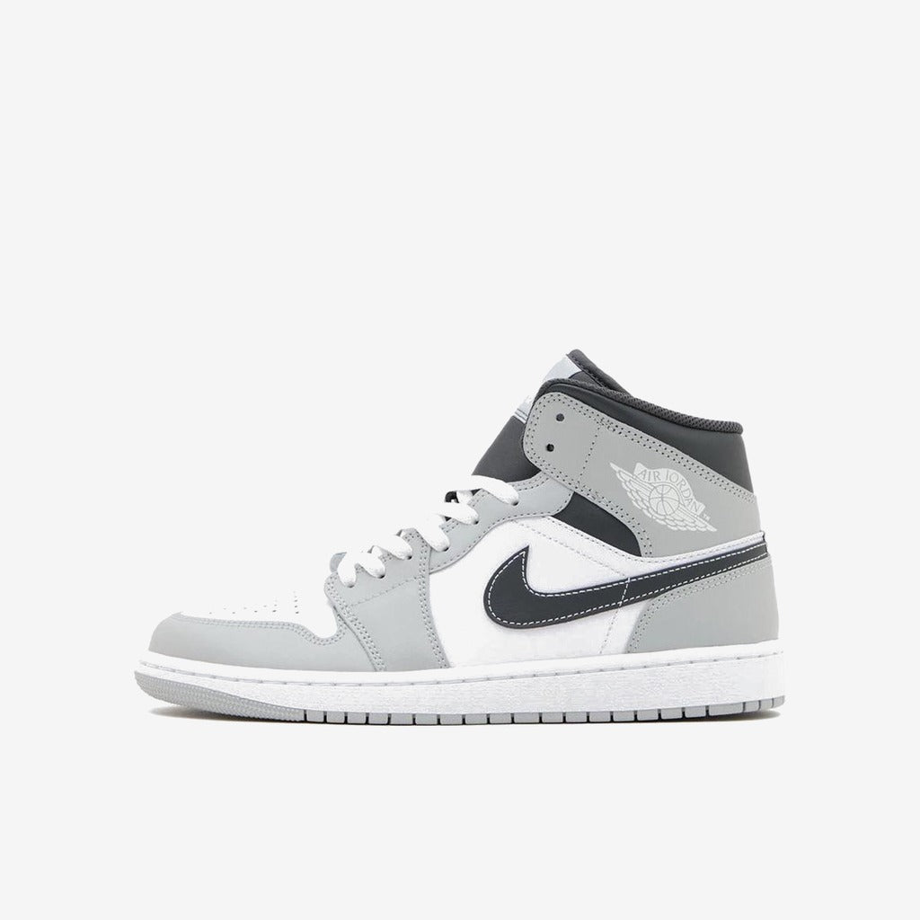 Air Jordan 1 Mid  Light Smoke Grey Anthracite