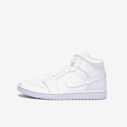 Air Jordan 1 Mid Triple White (2022)
