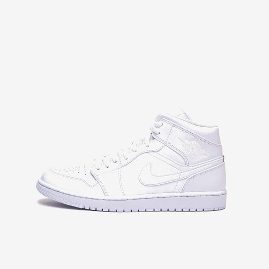 Air Jordan 1 Mid Triple White (2022)