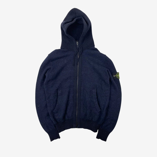 Stone Island gilet à capuche - Marine