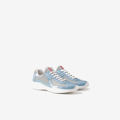 Prada America’s Cup Argent/Céleste, paire bleu clair et grise