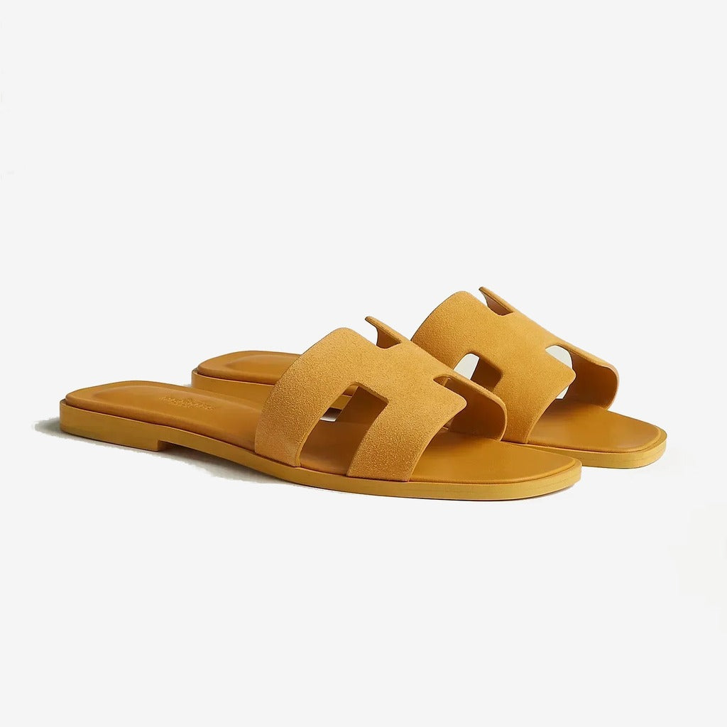 Sandales Oran - Laiton jaune