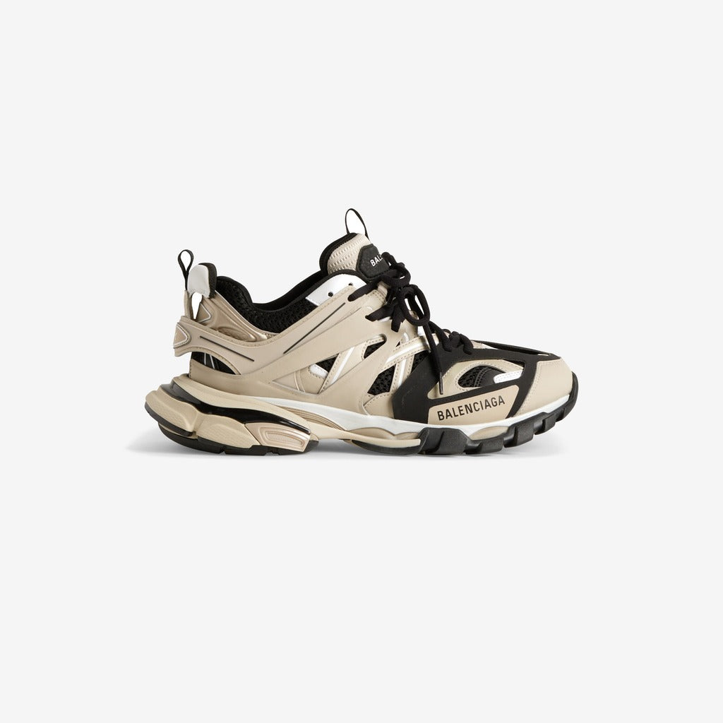 Balenciaga Track Cream Black
