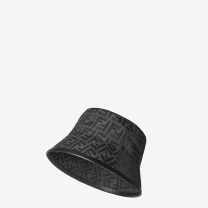 Bob en tissu jacquard FF noir — Fendi