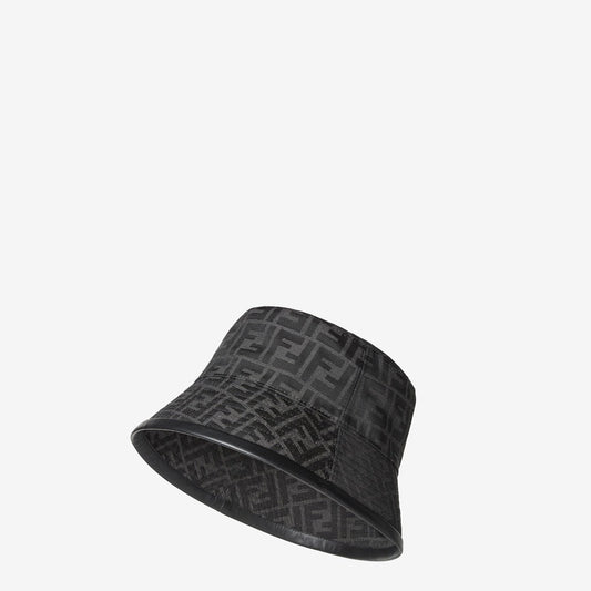 Bob en tissu jacquard FF noir — Fendi