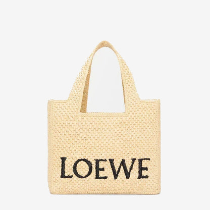 LOEWE - Font Tote Petit en raphia