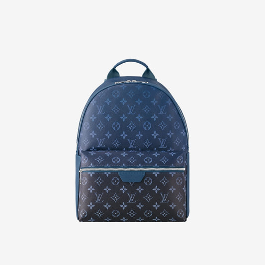 Sac à dos Discovery PM Toile Monogram Bleu et noir — Louis Vuitton