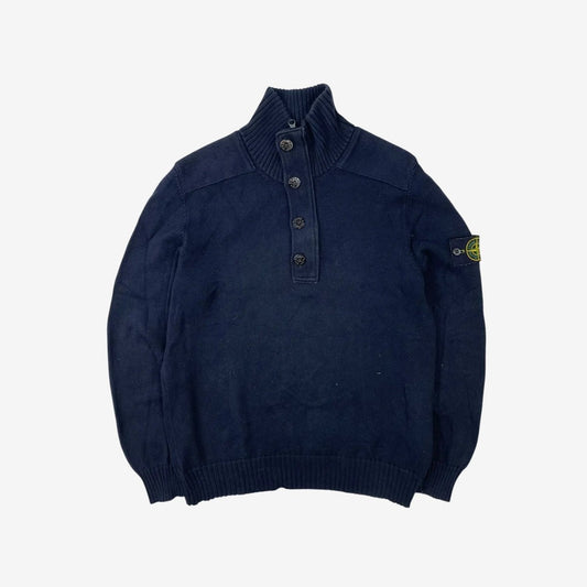 Stone Island pull half zip - Marine