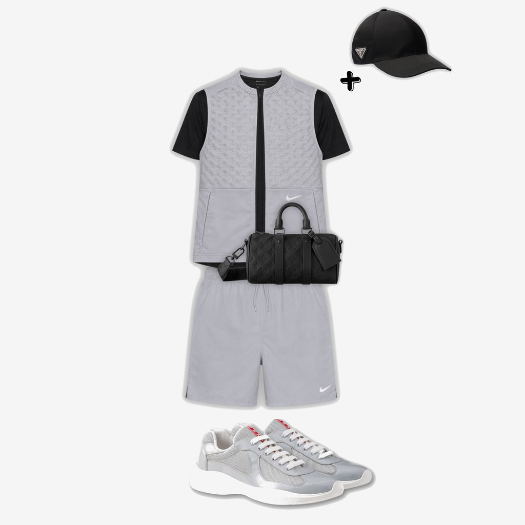 Outfit Therma Fit Gris + Casquette Offerte — Nike