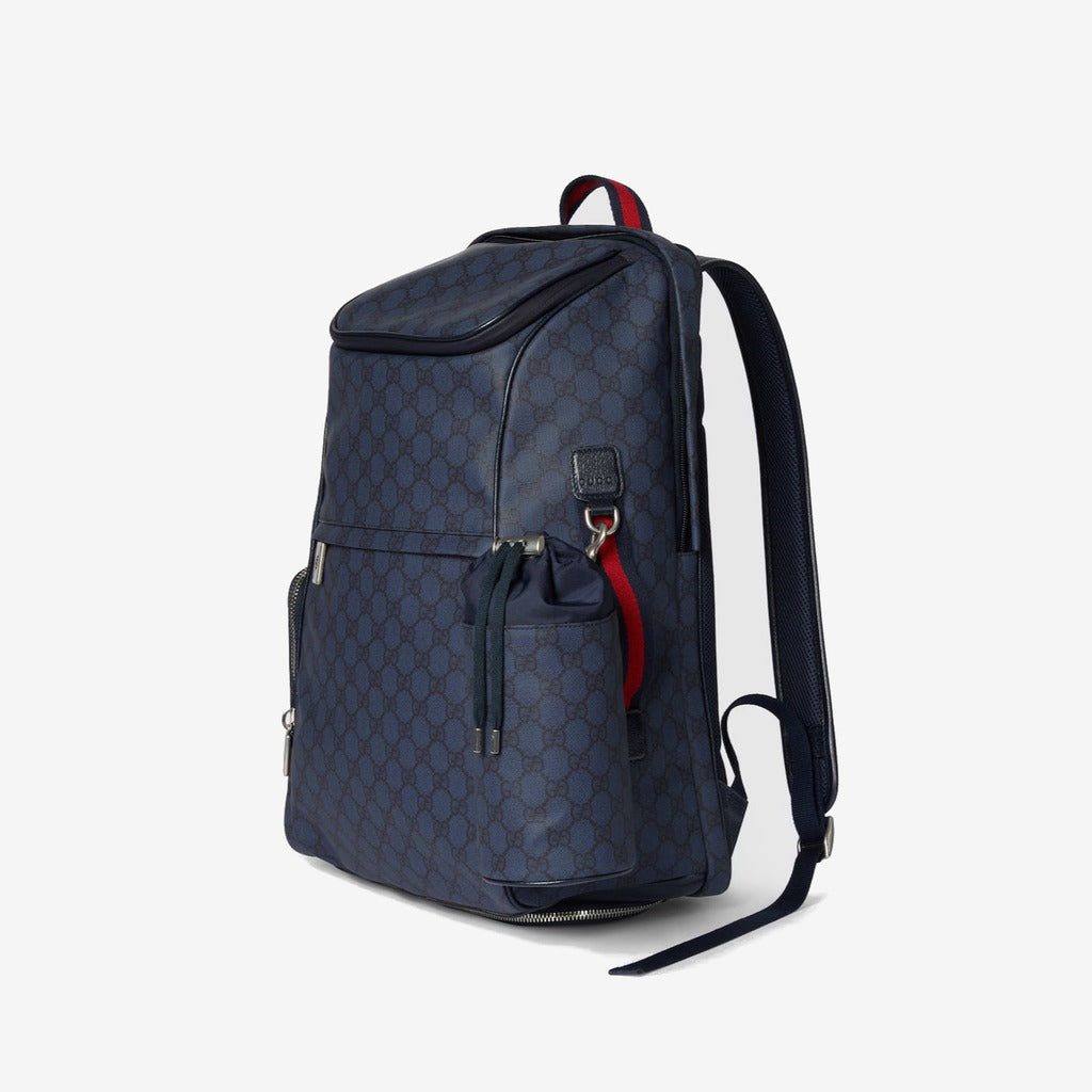 Sac à dos avec détail bande Web moyen format