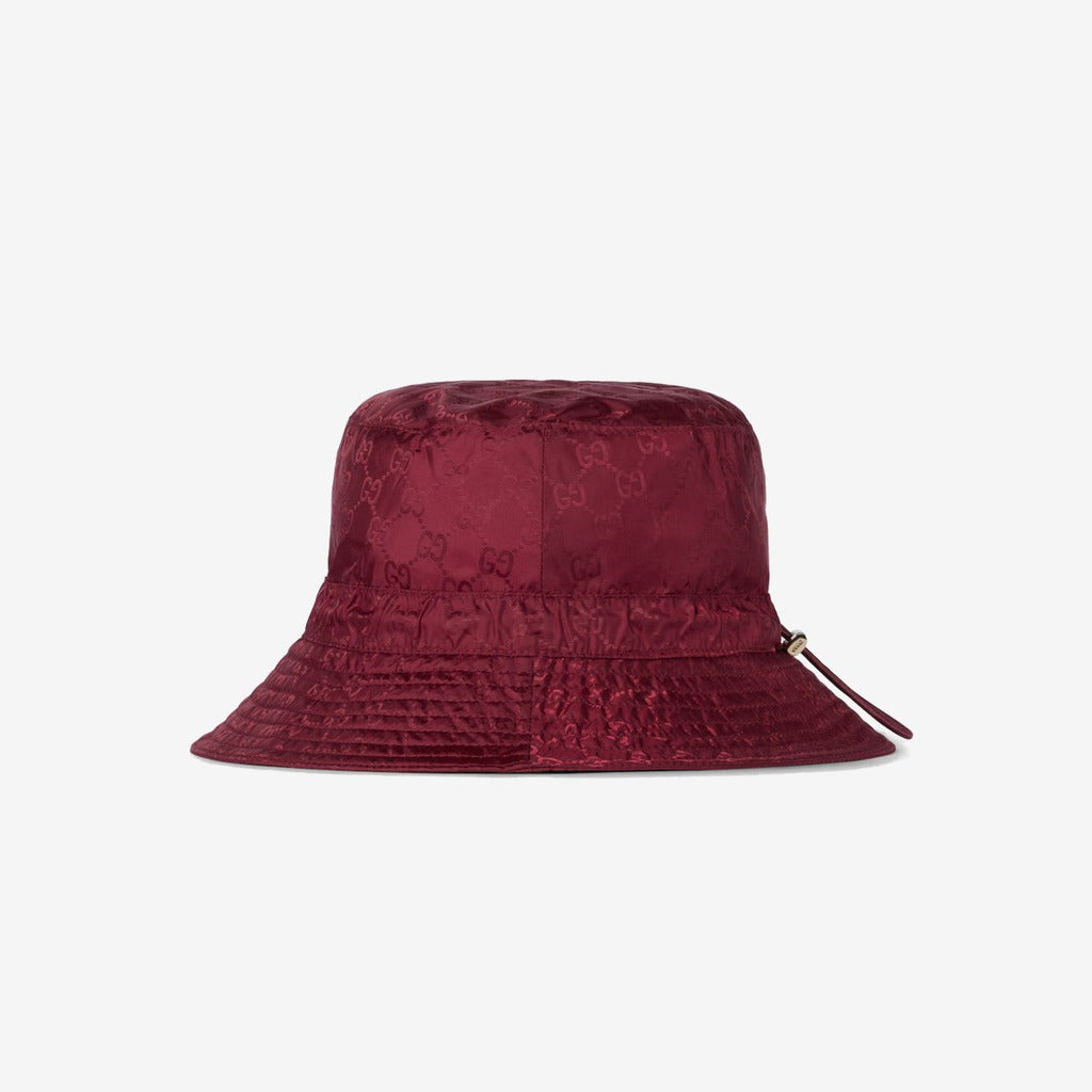 Chapeau bob réversible en nylon GG - Gucci casquette