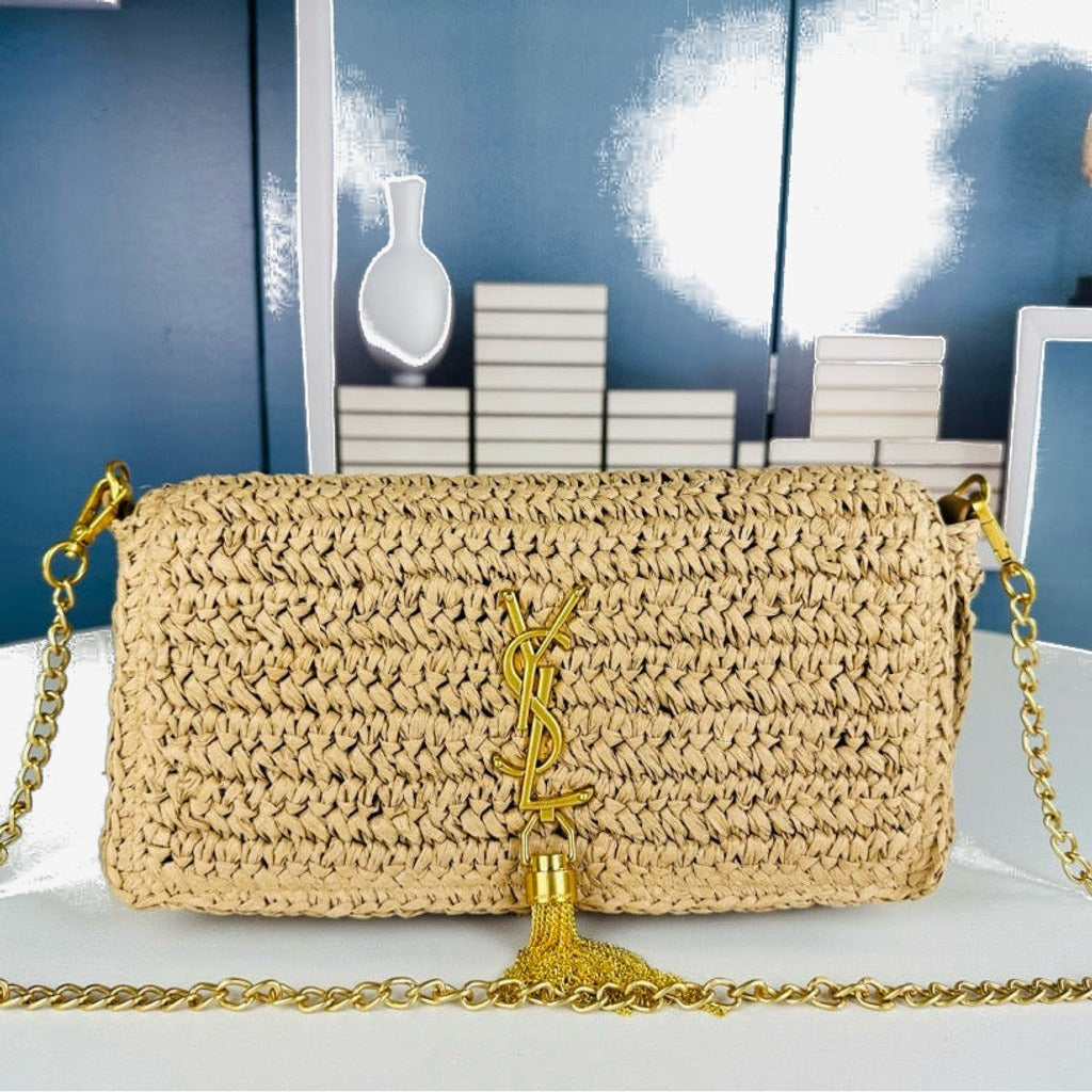 YSL - KATE 99 TASSEL IN RAFFIA