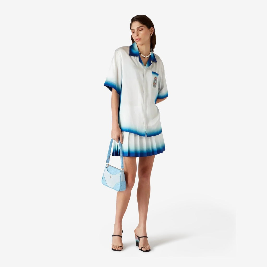 Casa Way Skate Short Sleeve Silk Shirt