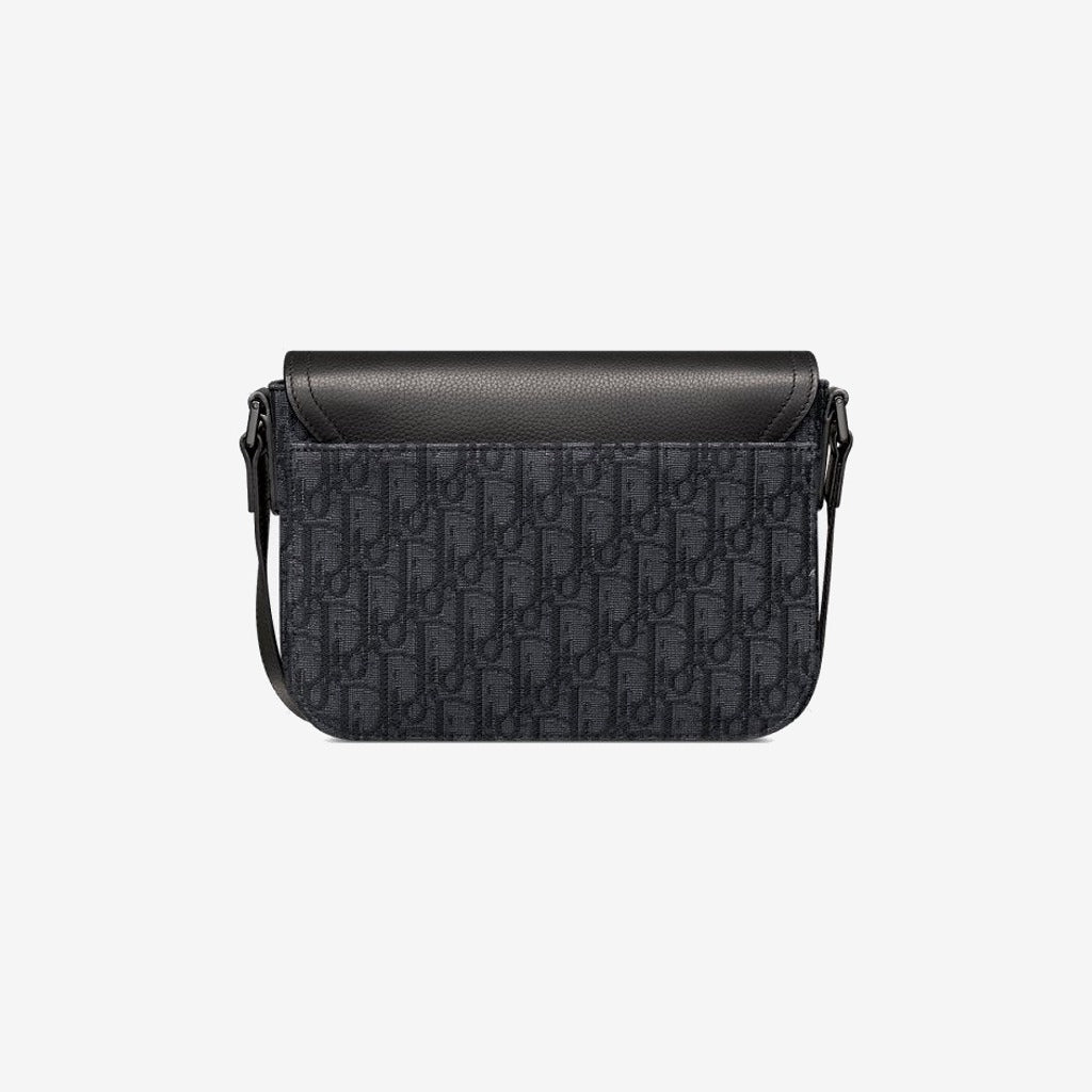 Sac Messenger à rabat Saddle Small Noir