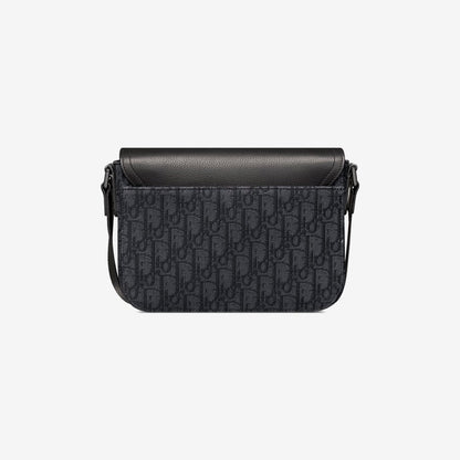 Sac Messenger à rabat Saddle Small Noir