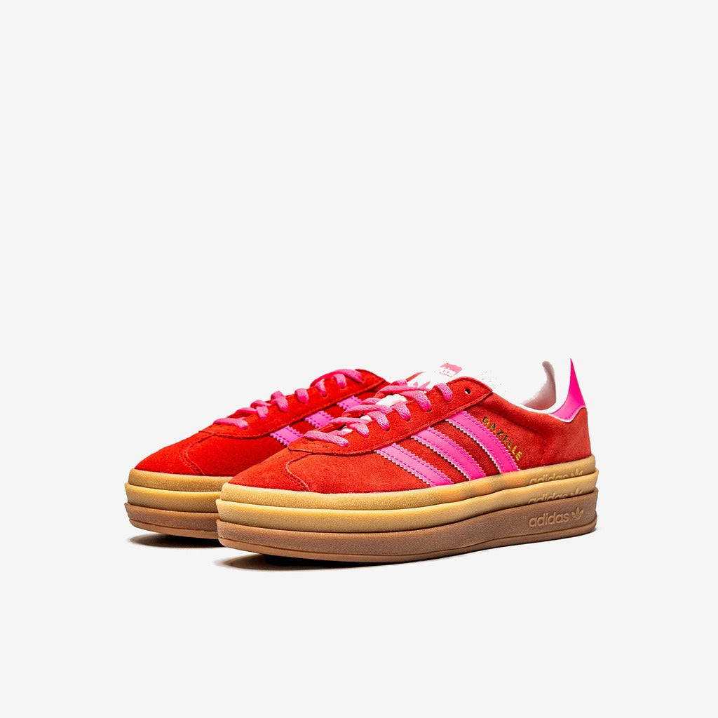 adidas Gazelle Bold Collegiate Red Lucid Pink (Women's)