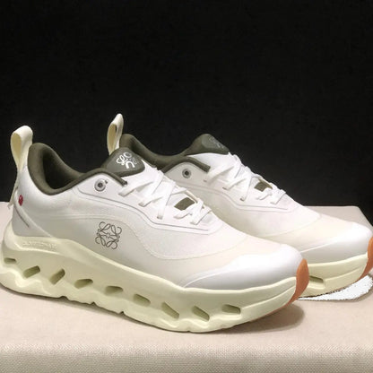 On Cloud × Loewe — Cloudtilt White Kaki