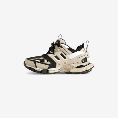 Balenciaga Track Cream Black