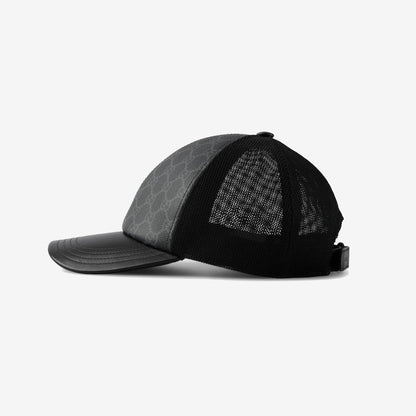 CASQUETTE EN TOILE GG MONOGRAM Noir