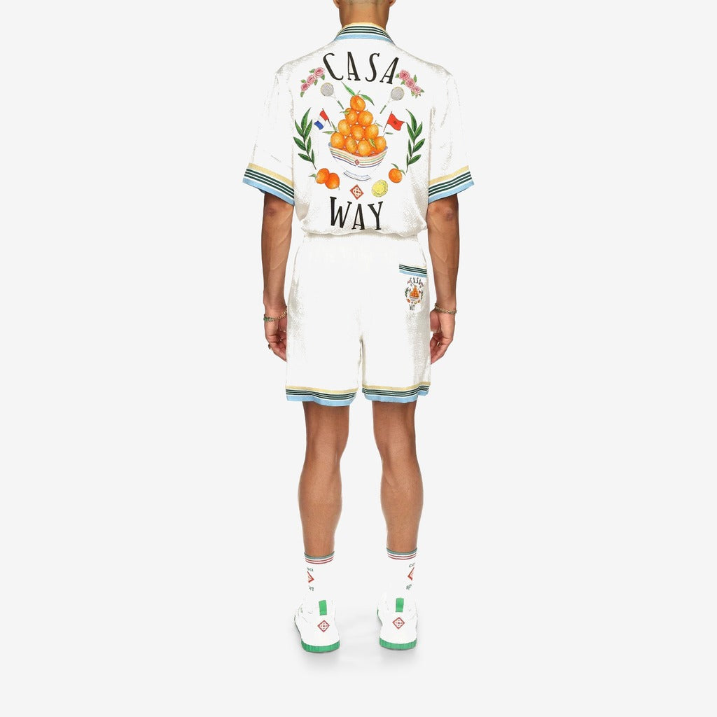 Casa Way Silk Shorts