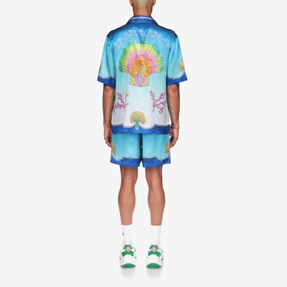 Coquillage Coloré Silk Shirt