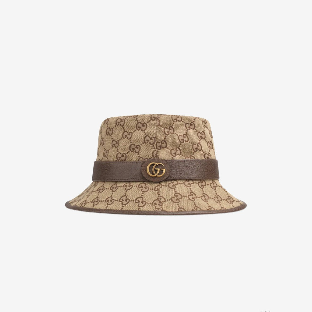 Chapeau bob en toile GG - Gucci casquette (2)