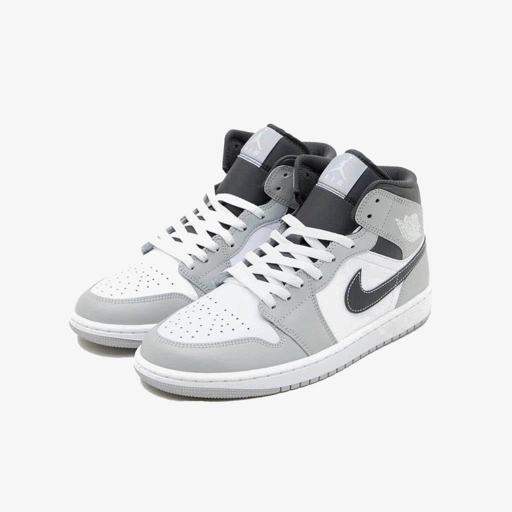 Air Jordan 1 Mid  Light Smoke Grey Anthracite