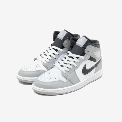 Air Jordan 1 Mid  Light Smoke Grey Anthracite