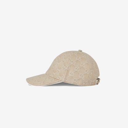 Casquette en denim GG avec détail Mors