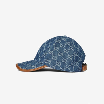 Casquette en denim GG