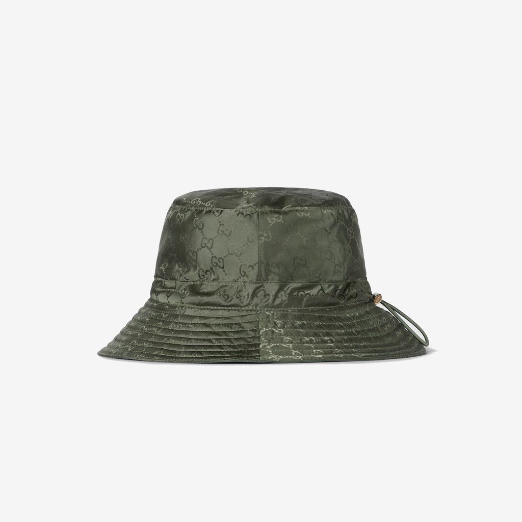 Chapeau bob réversible en nylon GG - Gucci casquette (2)