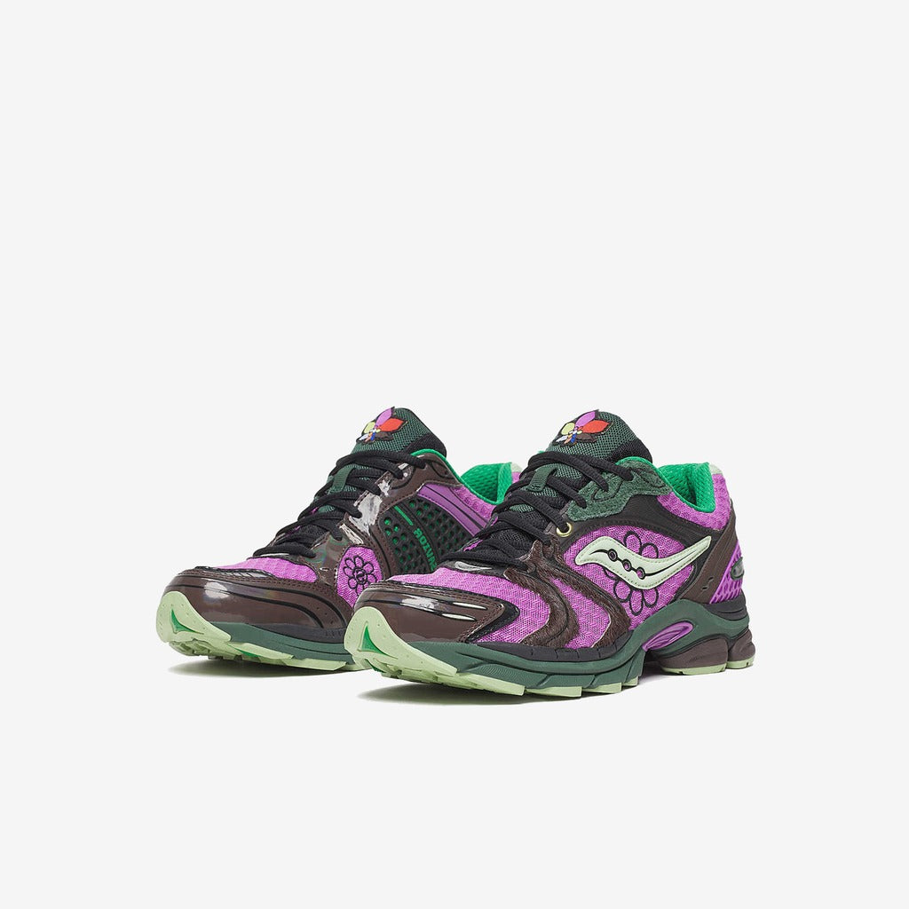 Saucony ProGrid Triumph 4 Jae Tips Flowers Grow Uptown Perilla