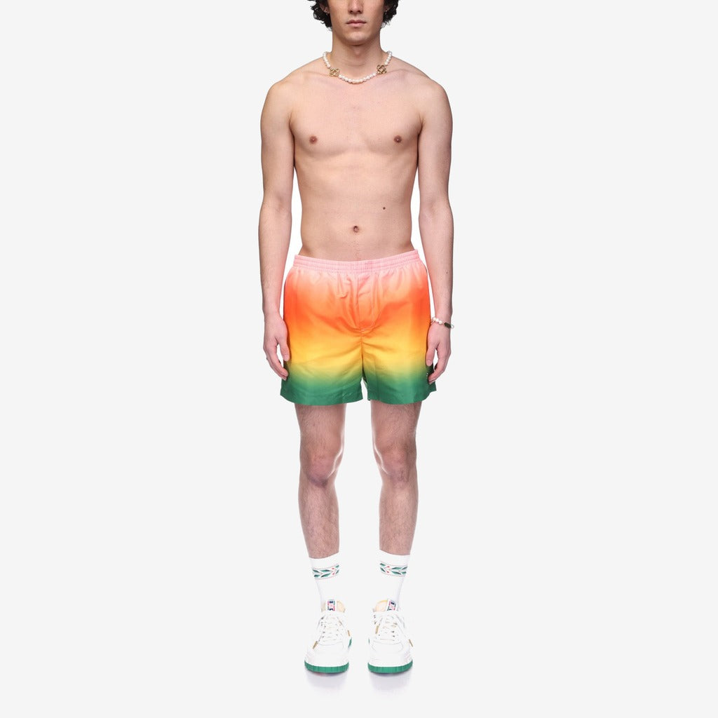 Gradient Swim Trunks - casablanca