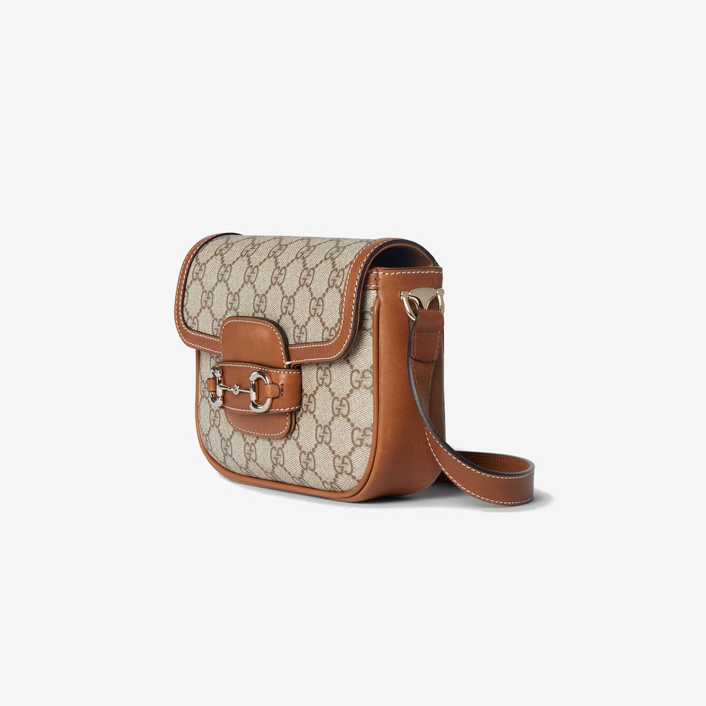 Sac à épaule Gucci Horsebit 1955 Soft petit format - #3
